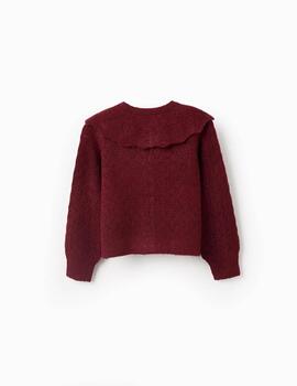 Cardigan Zippy Grante Para Niña