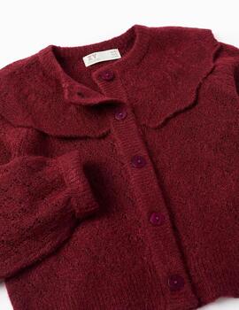 Cardigan Zippy Grante Para Niña