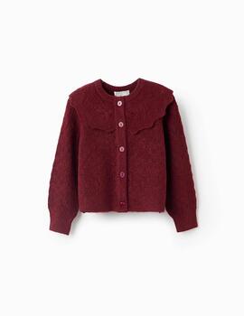 Cardigan Zippy Grante Para Niña