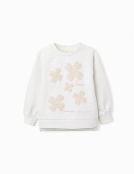 Sudadera Zippy Cruda Para Niña