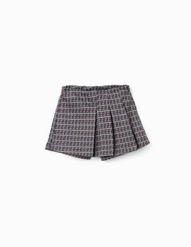 Short Zippy Estampado Para Niña