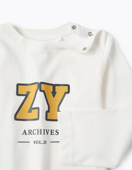 Camiseta Zippy ZY Crudo Para Bebé