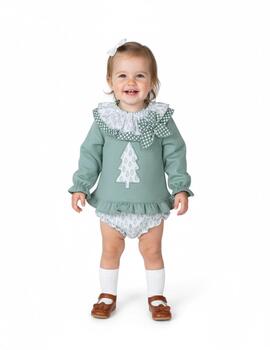 Conj Popys Arbol Verde Para Niña