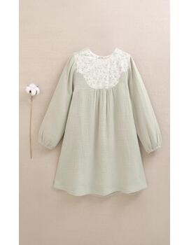 Vestido Dadati Verde Para Niña