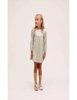 Vestido Dadati Verde Para Niña