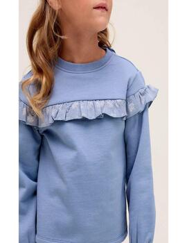 Sudadera Dadati Azul Para Niña