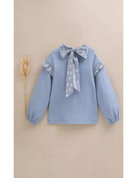Sudadera Dadati Azul Para Niña