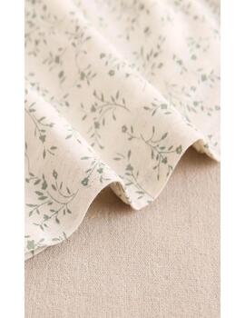 Vestido Dadati Flores Beige Para Bebé