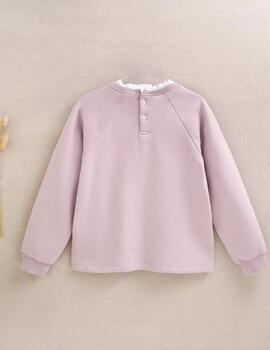 Sudadera Dadati LIla Para Niña