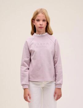 Sudadera Dadati LIla Para Niña