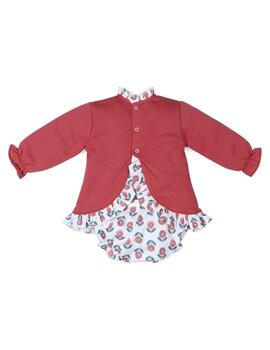 Conj Popys Flor Candero Para Niña