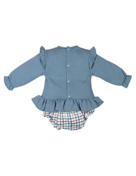 Conj.Popys Azul Para Bebé