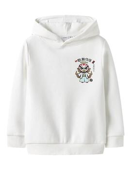 Sudadera Name it Tristán Crudo Unisex