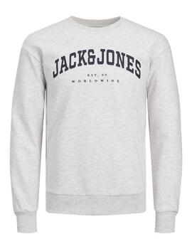 Sudadera Jack GRis Básica Para Niño
