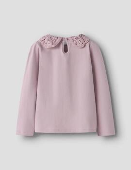 Camiseta Name It Tuaja Rosa Para Niña