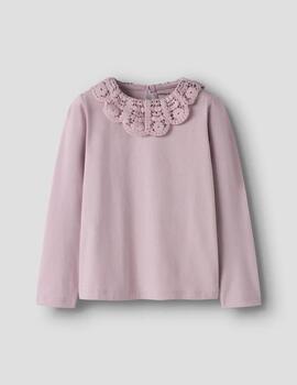 Camiseta Name It Tuaja Rosa Para Niña