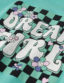 Camiseta Name it Tara Tiurquesa Para Niña