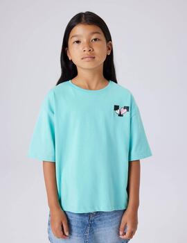 Camiseta Name it Tara Tiurquesa Para Niña