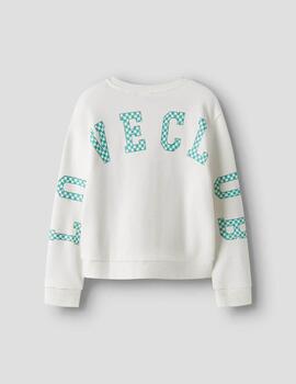 Camiseta Name it Trukla Turquesa Para Niña