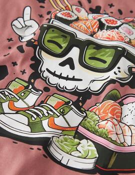 Camiseta Name it Thad Rosa Para Niño