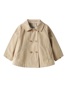 Gabardina Atelier MADELIN Camel Para Niña