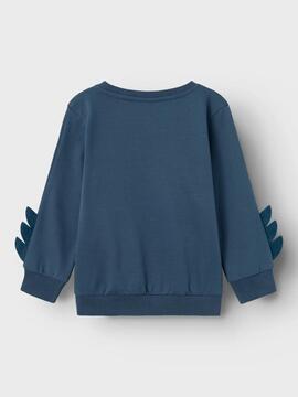 Sudadera Name it Bat Marino Para Niño