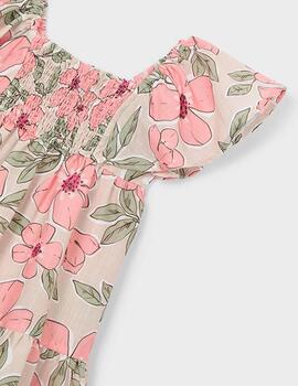 Vestido Mayoral 3932 Mandaria Para Niña