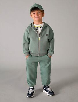 Canguro Cremalleras Verde 3442 de Mayoral de Niño