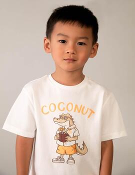 Camiseta m/c 'cocodrile' Nata 3062 Mayoral Niño
