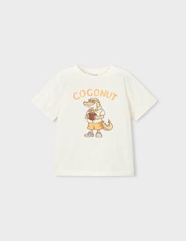 Camiseta m/c 'cocodrile' Nata 3062 Mayoral Niño