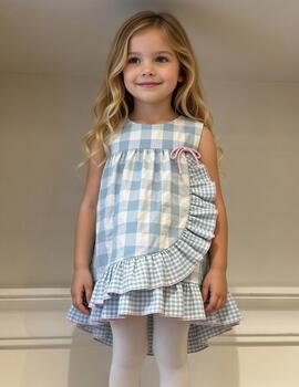 Vestido Mac Ilusión 0104 Oasis Para Niña