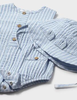 Pelele y gorro plana Cielo 1614 Mayoral Niño