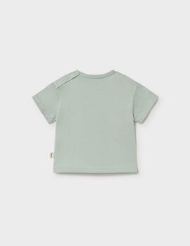 Camiseta m/c 1077 Menta de Mayoral Unisex