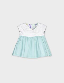 Vestido de Niña Aqua 1807 de Niña de Mayoral