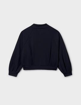 Sudadera Mayoral 6409 Negro Para Niña