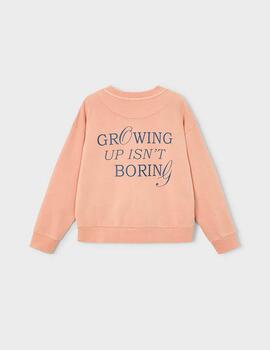 Sudadera Mayoral 6421 Coral Para Niño