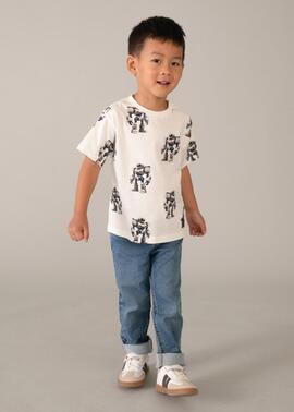 Camiseta m/c estampada Coches 3068 de Niño Mayoral