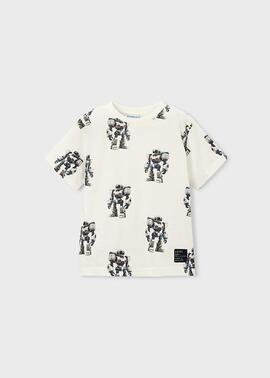 Camiseta m/c estampada Coches 3068 de Niño Mayoral