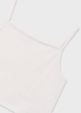 Camiseta Mayoral 6160 Hueso Para Niña