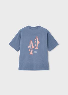Camiseta Mayoral 6042 Universo Para Niño