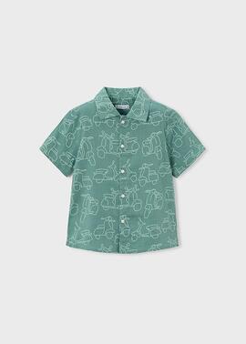 Camisa Mayoral 3115 Alga Para Niño