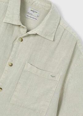 Camisa Mayoral 6179 Oliva Para Niño
