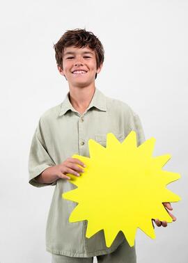 Camisa Mayoral 6179 Oliva Para Niño