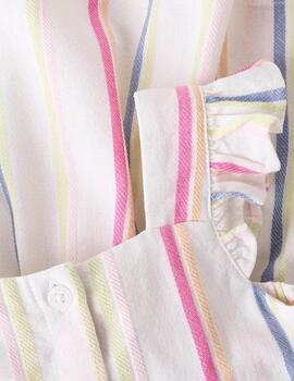 Vestido Name it 13254513 Rayas Para Bebé