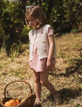 Chaleco Atelier 13253613 Flora Para Niña