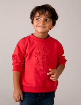 Pullover Mayoral Sin Capucha Tomate 3434 Niño