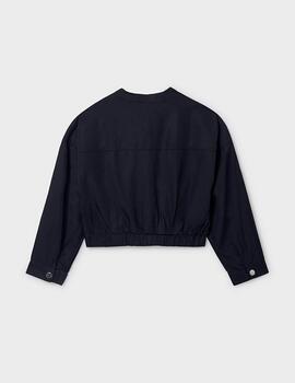 Chaqueta Hebillas Negro 6404 Mayoral Niña