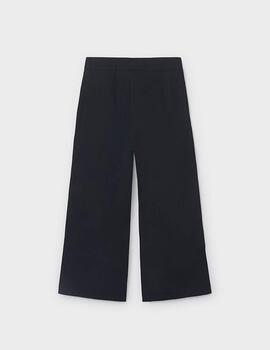 Pantalón Mayoral Largo Hebillas Negro 6551 Niña