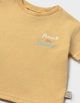 Camiseta Mayoral m/c Miel 1077 Unisex