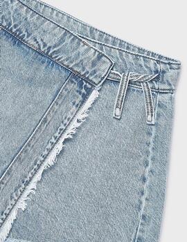 Falda Mayoral Pantalon Tejana Claro 6903 Niña